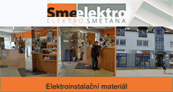 Desktop Screenshot of elektro-smetana.cz